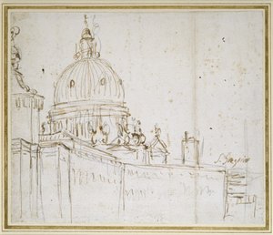 Venecia: La Dogana di Mare y S. Maria della Salute de Giovanni Antonio Canal